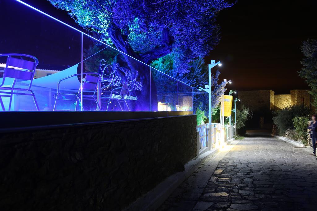 Sea Sun Aparthotel Plomari Екстериор снимка